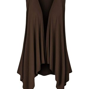 Brown vest, XL